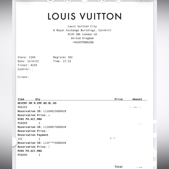 Louis Vuitton Black and White Leather Limited Edition Neverfull Tote Bag - Picture 13 of 13